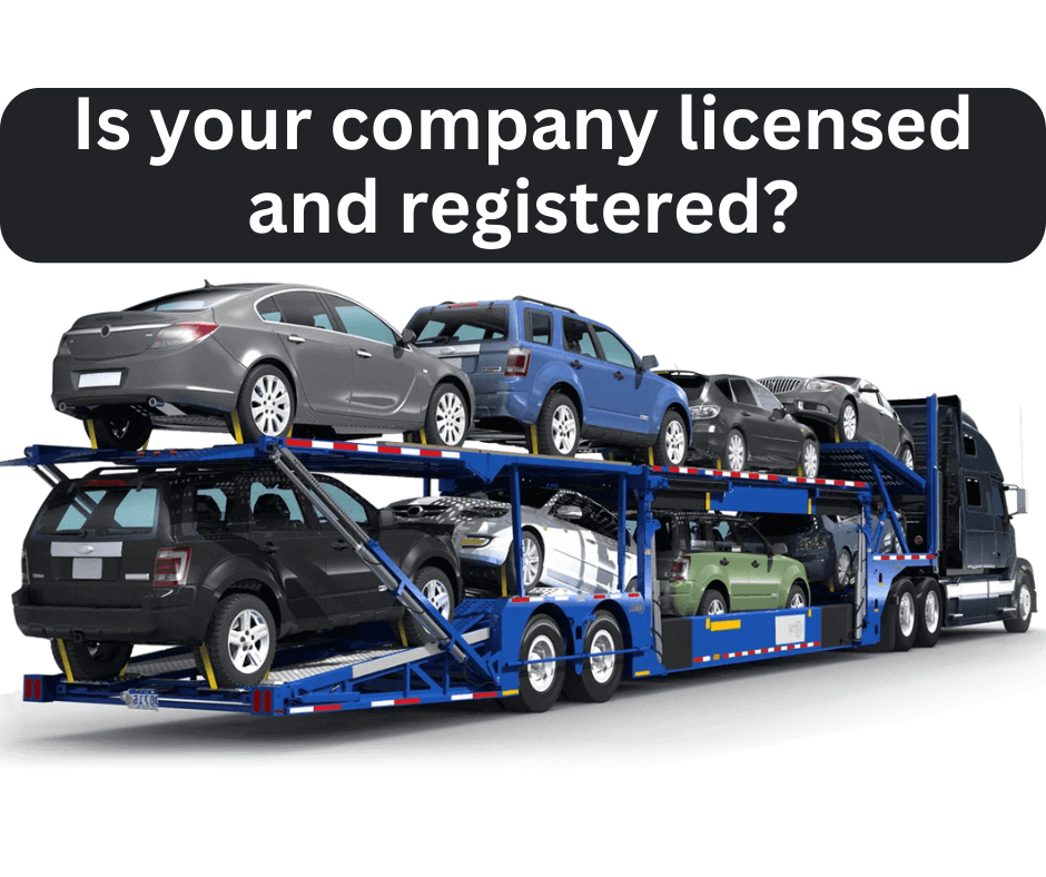 company licensed and registered